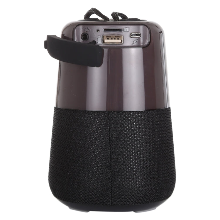 T&G TG168 Tragbarer kabelloser Bluetooth V5.0-Stereolautsprecher mit Griff, integriertem Mikrofon, unterstützt blinkendes LED-Licht, TF-Karte, U-Disk, AUX-IN und FM, TG168