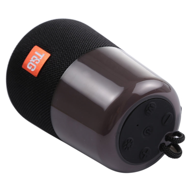 T&G TG168 Tragbarer kabelloser Bluetooth V5.0-Stereolautsprecher mit Griff, integriertem Mikrofon, unterstützt blinkendes LED-Licht, TF-Karte, U-Disk, AUX-IN und FM, TG168