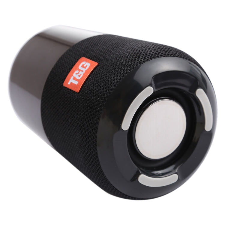 T&G TG168 Tragbarer kabelloser Bluetooth V5.0-Stereolautsprecher mit Griff, integriertem Mikrofon, unterstützt blinkendes LED-Licht, TF-Karte, U-Disk, AUX-IN und FM, TG168