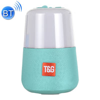 T&G TG168 Tragbarer kabelloser Bluetooth V5.0-Stereolautsprecher mit Griff, integriertem Mikrofon, unterstützt blinkendes LED-Licht, TF-Karte, U-Disk, AUX-IN und FM, TG168