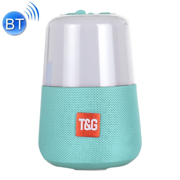 T&G TG168 Tragbarer kabelloser Bluetooth V5.0-Stereolautsprecher mit Griff, integriertem Mikrofon, unterstützt blinkendes LED-Licht, TF-Karte, U-Disk, AUX-IN und FM, TG168