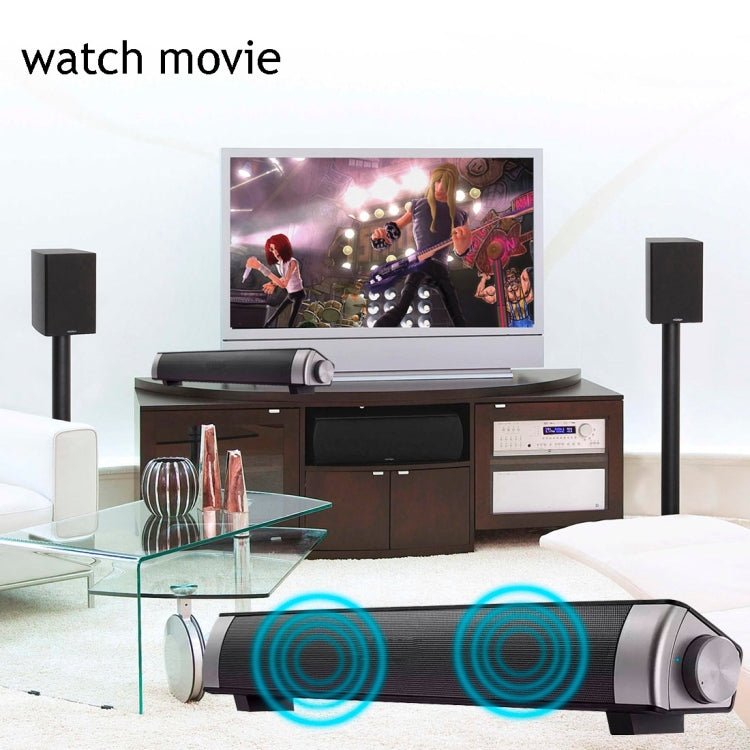 LP-08 Soundbar Kabelloser Bluetooth-Subwoofer-Lautsprecher, LP-08