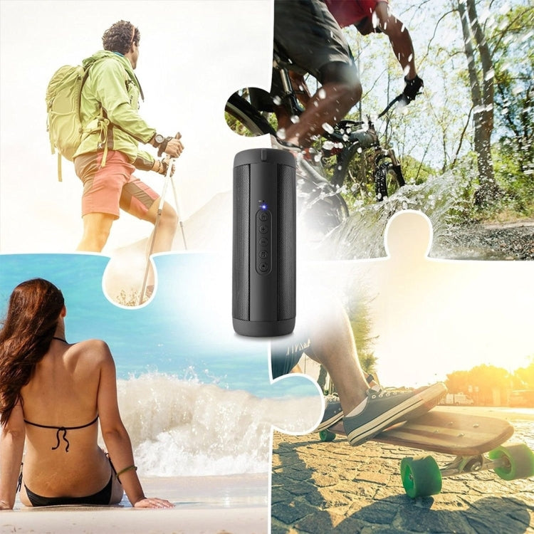 Mit integriertem Mikrofon, LED und Aufhängehaken, unterstützt Freisprechanrufe und TF-Karte, Bluetooth-Entfernung: 10 m