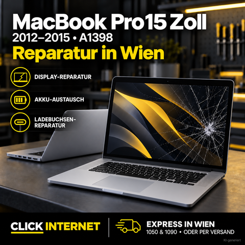 MacBook Pro 15" (2012-2015) A1398 Reparatur