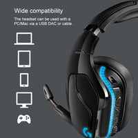 Logitech G933S Wireless Wired Dual-Mode-KopfhörerDolby 7.1 Stereo Noise Reduction Competition Gaming Headset, G933S
