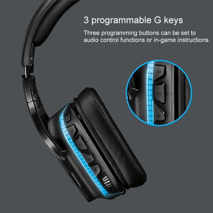 Logitech G933S Wireless Wired Dual-Mode-KopfhörerDolby 7.1 Stereo Noise Reduction Competition Gaming Headset, G933S