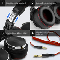 OneOdio Pro-50 Tri-Band Balanced Head-Mounted HIFI Wired Headset, Pro-50