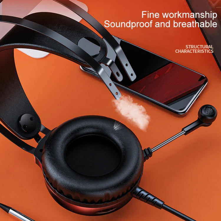 YINDIAO Q4 Kopfmontiertes kabelgebundenes Gaming-Headset mit Mikrofon, Version: Dual 3,5 mm + USB, Q4 (Black), Q4 (White)