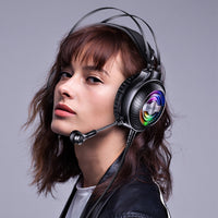 YINDIAO Q4 Kopfmontiertes kabelgebundenes Gaming-Headset mit Mikrofon, Version: Dual 3,5 mm + USB, Q4 (Black), Q4 (White)