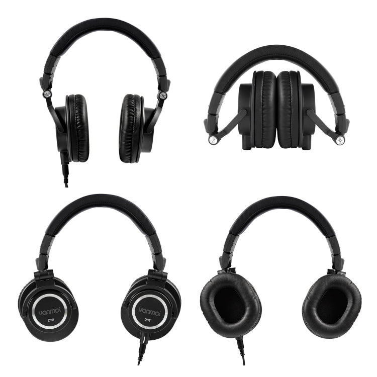 Yanmai D98 Professioneller Aufnahmemonitor-Kopfhörer, D98(Black), D98(Silver Grey)