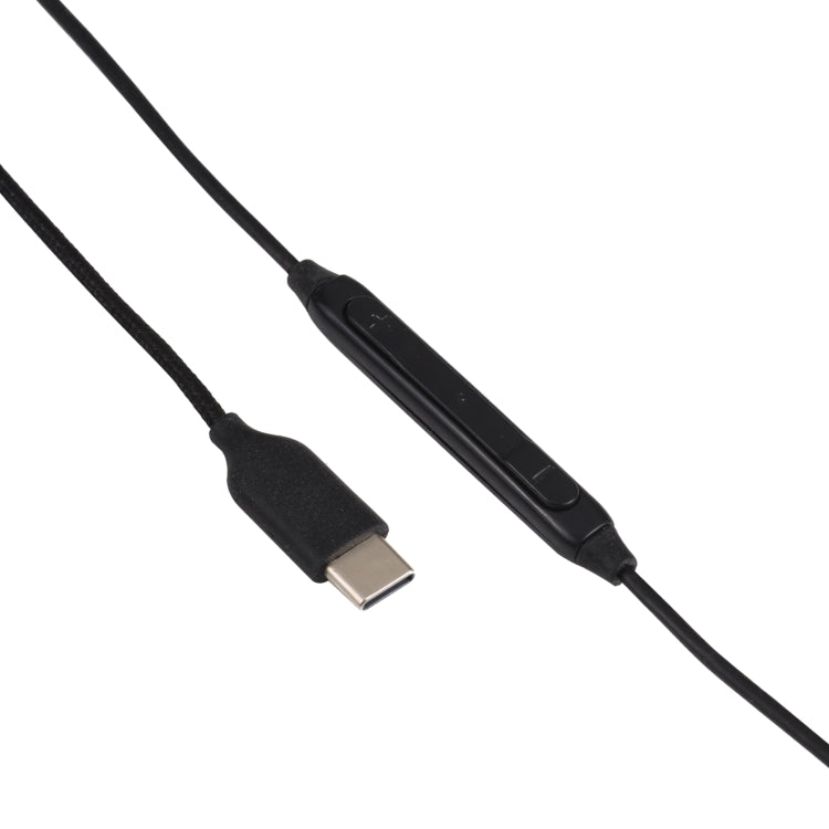 In-Ear-Ohrhörer mit USB-C-/Typ-C-Schnittstelle, gewebt, drahtgesteuert, für Samsung-Telefone, Kabellänge: 1,1 m