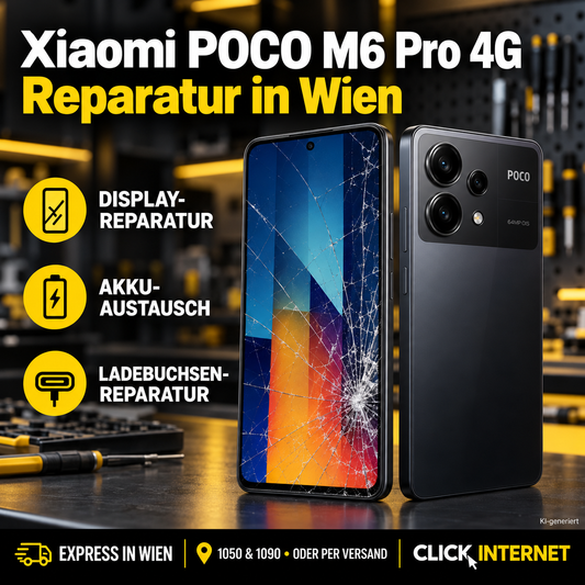 Xiaomi POCO M6 Pro 4G Reparatur Wien | Express Service & Versand