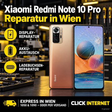 Xiaomi Redmi Note 10 Pro Reparatur Wien