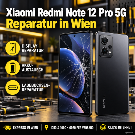 Xiaomi Redmi Note 12 Pro 5G Reparatur Wien | Express Service & Versand
