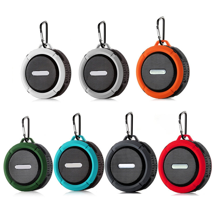 C6 Wasserdichter Bluetooth-Außenlautsprecher mit Saugnapf, unterstützt Freisprechen