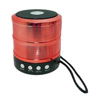 S28 Mobiler tragbarer Bluetooth-Stereo-Lautsprecher aus Metall mit Freisprechfunktion, S28