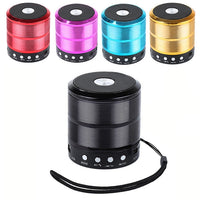 S28 Mobiler tragbarer Bluetooth-Stereo-Lautsprecher aus Metall mit Freisprechfunktion, S28