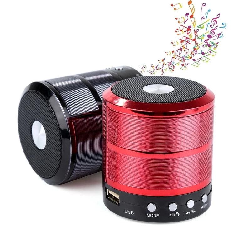 S28 Mobiler tragbarer Bluetooth-Stereo-Lautsprecher aus Metall mit Freisprechfunktion, S28