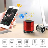 S28 Mobiler tragbarer Bluetooth-Stereo-Lautsprecher aus Metall mit Freisprechfunktion, S28