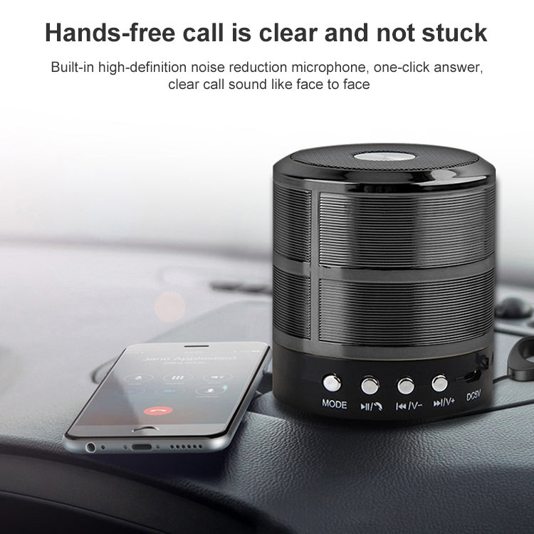 S28 Mobiler tragbarer Bluetooth-Stereo-Lautsprecher aus Metall mit Freisprechfunktion, S28