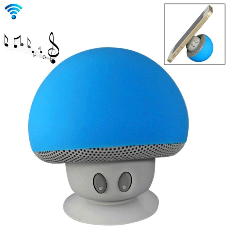 Pilzförmiger Bluetooth-Lautsprecher mit Saugnapfhalterung