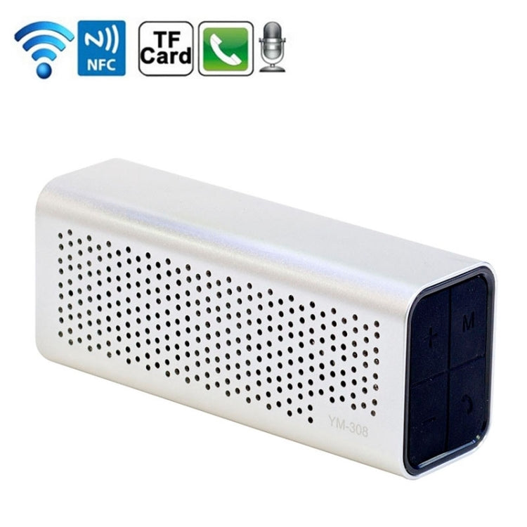 YM-308 Tragbarer wiederaufladbarer NFC-Bluetooth-Lautsprecher, unterstützt TF-Karte