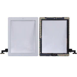 Touch Panel (Controller-Taste + Home-Taste, PCB-Membran-Flexkabel + Touch-Panel-Installationskleber) für iPad 2 / A1395 / A1396 / A1397, For iPad 2+Adhesive, For iPad 2 + Adhesive