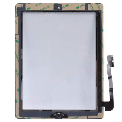 (Controller-Taste + Home-Taste-Taste PCB-Membran-Flexkabel + Touch-Panel-Installationskleber) Touch-Panel für neues iPad (iPad 3), For New iPad+Adhesive, For New iPad + Adhesive