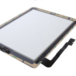 (Controller-Taste + Home-Taste-Taste PCB-Membran-Flexkabel + Touch-Panel-Installationskleber) Touch-Panel für neues iPad (iPad 3), For New iPad+Adhesive, For New iPad + Adhesive