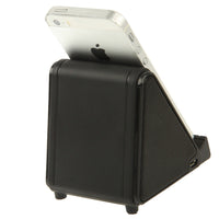 Kabelloser Magic Audio Amplifying Induktionslautsprecherhalter für iPhone 5 & 5S & 5C / 4 & 4S (Schwarz)
