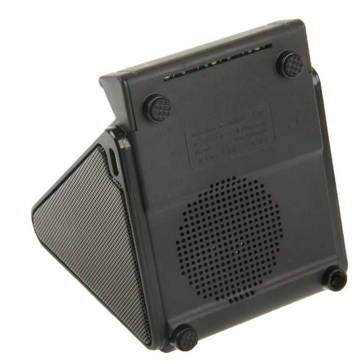 Kabelloser Magic Audio Amplifying Induktionslautsprecherhalter für iPhone 5 & 5S & 5C / 4 & 4S (Schwarz)