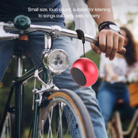Drahtloser Mini-Bluetooth-Lautsprecher aus Metall, Freisprecheinrichtung, LED-Anzeige