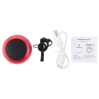 Drahtloser Mini-Bluetooth-Lautsprecher aus Metall, Freisprecheinrichtung, LED-Anzeige