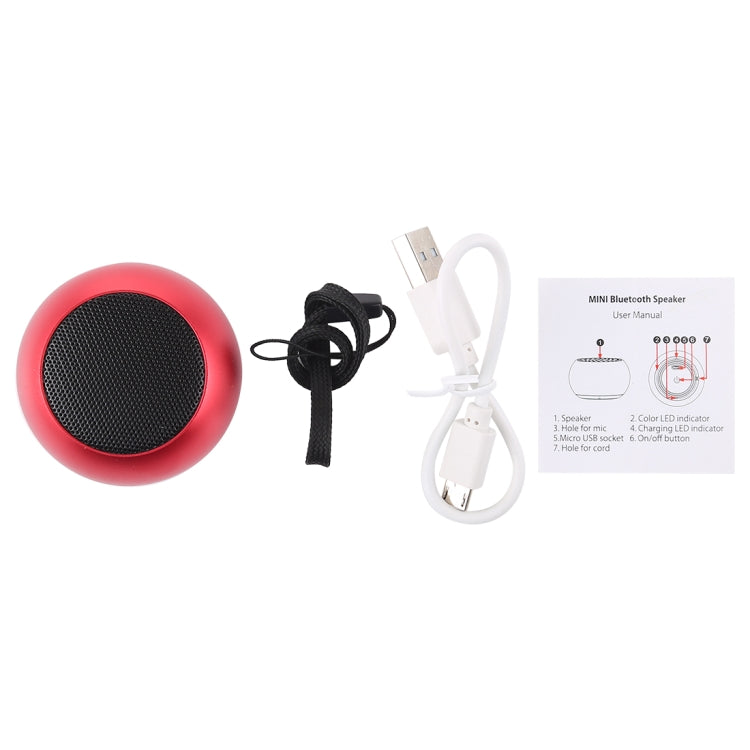 Drahtloser Mini-Bluetooth-Lautsprecher aus Metall, Freisprecheinrichtung, LED-Anzeige
