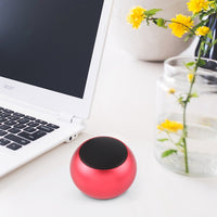 Drahtloser Mini-Bluetooth-Lautsprecher aus Metall, Freisprecheinrichtung, LED-Anzeige