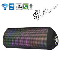 YM-339 2 x 5 W Bluetooth-Lautsprecher mit LED-Leuchten, unterstützt TF-Karte