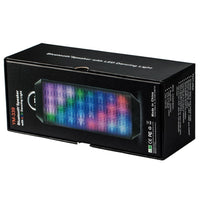 YM-339 2 x 5 W Bluetooth-Lautsprecher mit LED-Leuchten, unterstützt TF-Karte
