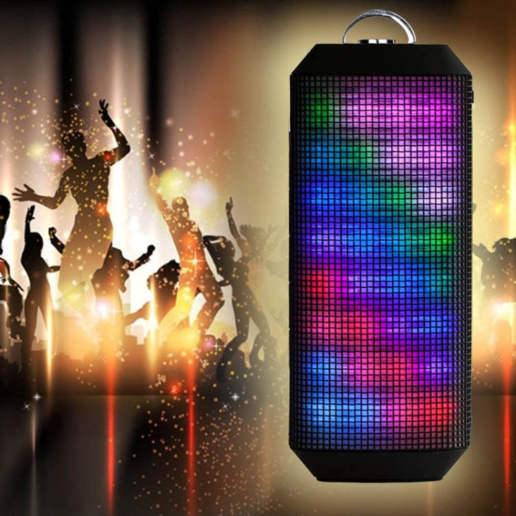 YM-339 2 x 5 W Bluetooth-Lautsprecher mit LED-Leuchten, unterstützt TF-Karte