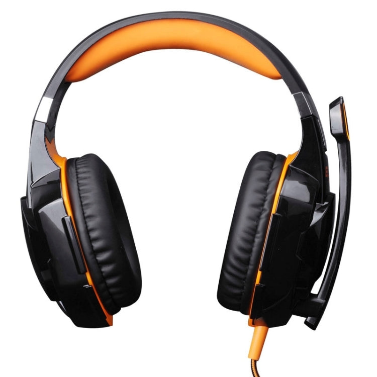 JEDES G2000 Over-Ear-Stereo-Bass-Gaming-Headset mit Mikrofon und LED-Licht für Computer, Kabellänge: 2,2 m