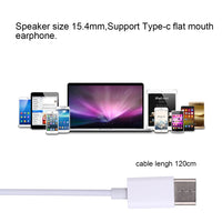 M25 USB-C/Typ-C-Schnittstelle Stereo-Kopfhörer mit dynamischem Bass und Mikrofon