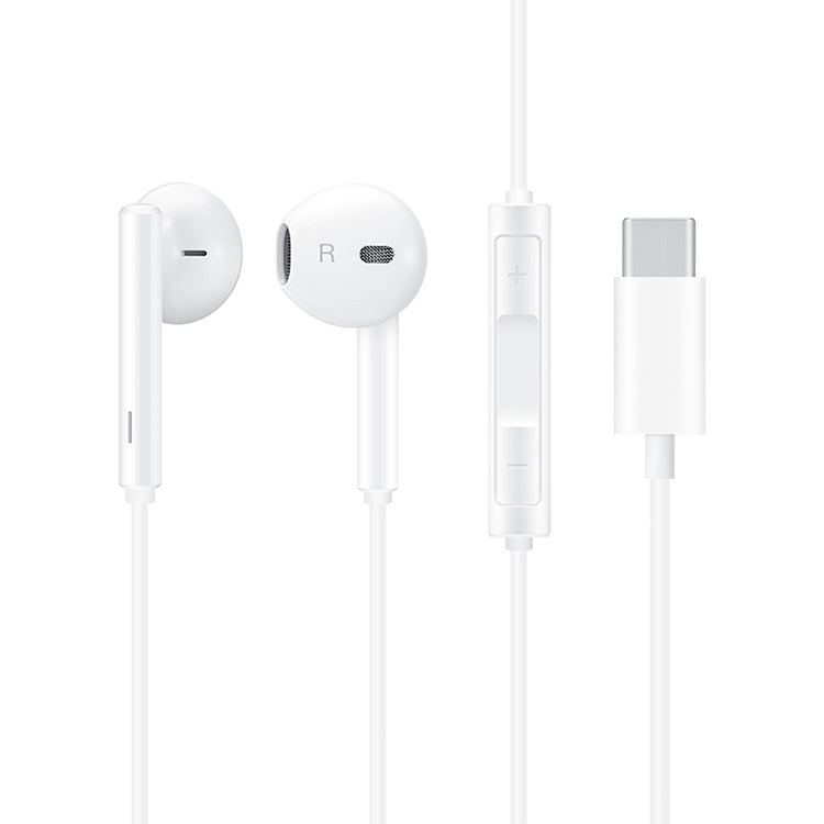 Original Honor AM33 USB-C / Typ-C klassischer kabelgebundener In-Ear-Ohrhörer mit Rauschunterdrückung, unterstützt Kabelsteuerung und Anruf