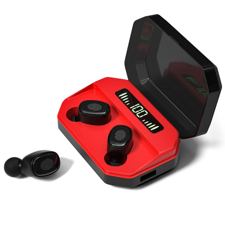 M8 Bluetooth 5.0 TWS Touch Digital Display Echter kabelloser Bluetooth-Kopfhörer mit Ladebox