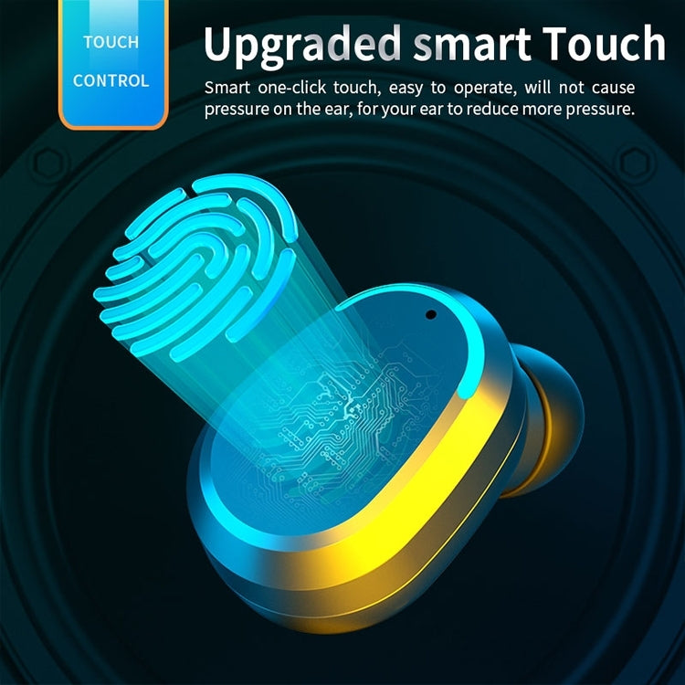 M8 Bluetooth 5.0 TWS Touch Digital Display Echter kabelloser Bluetooth-Kopfhörer mit Ladebox