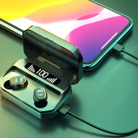 M8 Bluetooth 5.0 TWS Touch Digital Display Echter kabelloser Bluetooth-Kopfhörer mit Ladebox