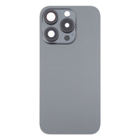 Für iPhone 16 Pro Glas Original Akku Rückseite mit Kameraobjektivabdeckung