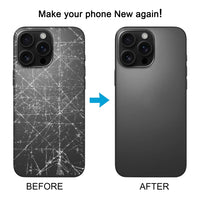 Für iPhone 16 Pro Glas Original Akku Rückseite mit Kameraobjektivabdeckung