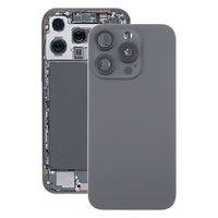 Für iPhone 16 Pro Original Glas-Akku-Rückabdeckung mit Kameraobjektivabdeckung + MagSafe-Magnet