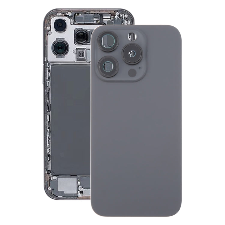 Für iPhone 16 Pro Original Glas-Akku-Rückabdeckung mit Kameraobjektivabdeckung + MagSafe-Magnet