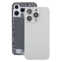 Für iPhone 16 Pro Original Glas-Akku-Rückabdeckung mit Kameraobjektivabdeckung + MagSafe-Magnet