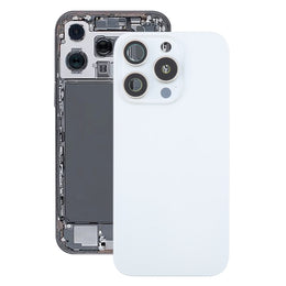 Für iPhone 16 Pro Original Glas-Akku-Rückabdeckung mit Kameraobjektivabdeckung + MagSafe-Magnet
